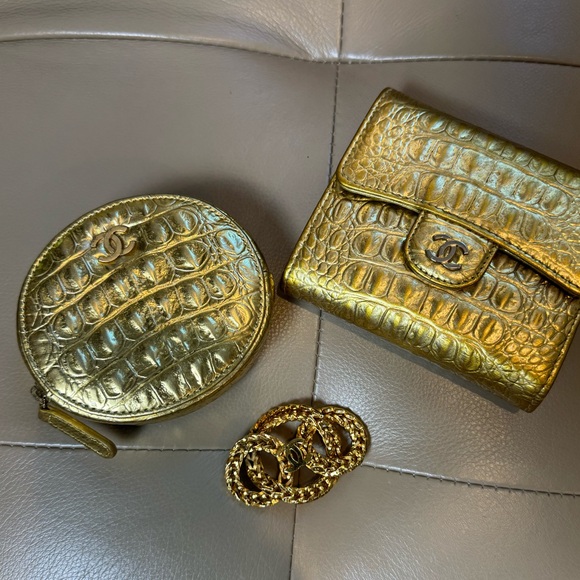 CHANEL CC Vintage pin / brooch - Picture 7 of 8